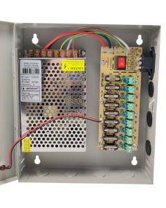 GEMBIRD NAPRK-12V/10A-9CH napajanje sa kljucem, 1.5A/CH (2227) - 42932