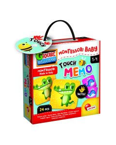 MONTESORI Puzzla na dodir  - Memorija 92703 - 24 delova - 49016