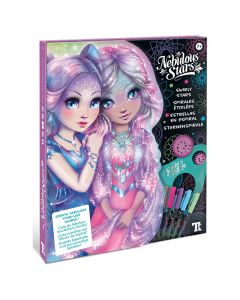 NEBULOUS STARS Kreativna bojanka sa šablonima 11383