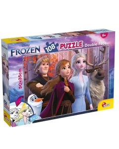 LISCIANI Puzzle Frozen II 2u1 složi I oboji -108 delova - 49065-1