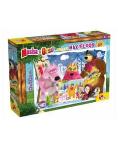 LISCIANI Puzzle Maxi Masa I Meda 2u1 složi I oboji - 60 delova - 49081