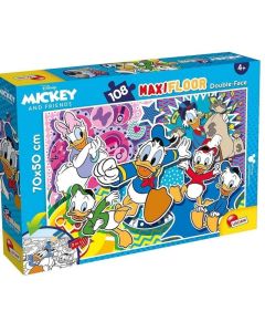 LISCIANI Puzzle Maxi Patak Daca 2u1 složi I oboji -108 delova - 49083