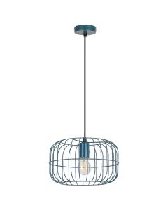 RABALUX Visilica Xenia metal plava E27 1x MAX 60W 30cm - 4919