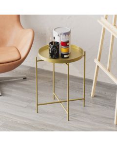 HANAH HOME Klub sto Shb-007-A, zlatna - 491CRT1135
