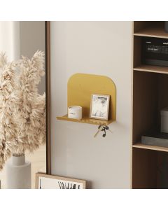 HANAH HOME Zidna polica Short Pouch, zlatna - 491CRT1308