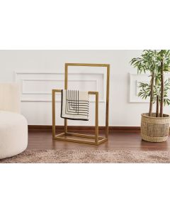 HANAH HOME Stalak za peškire Ged-032-A, zlatna