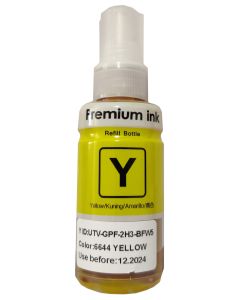 SINOCOPY INKJET T6644 Y Dopuna zuta boja bocica 70 ml mastila za Epson SINO - 43009