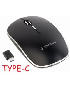 GEMBIRD MUSW-4BSC-01 Type-C Necujni bezicni mis 2,4GHz opticki USB - 40029