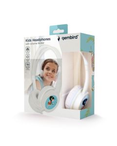GEMBIRD Slušalice, MHP-JR-W, 3,5mm, bela - 43014