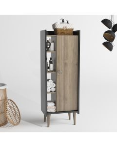 HANAH HOME Lagomood Ruby - Walnut, Anthracite