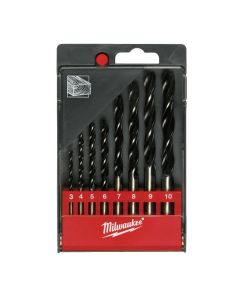 MILWAUKEE Burgije za drvo 3-10mm set 8/1 - 4932352466