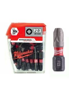 MILWAUKEE Udarni bitovi PZ SHOCKWAVE ojačani 1/4