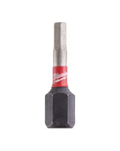 MILWAUKEE Udarni bitsevi HEX SHOCKWAVE ojačani 1/4″ 3 x 25mm - 4932430894