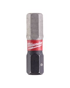 MILWAUKEE Udarni bitsevi HEX SHOCKWAVE ojačani 1/4″ 6 x 25mm - 4932430897