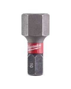 MILWAUKEE Udarni bitsevi HEX SHOCKWAVE ojačani 1/4″ 10 x 25mm - 4932430899