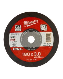 MILWAUKEE Tanka rezna ploča za metal PRO+ 180 x 3 x 22.2 mm - 4932451493