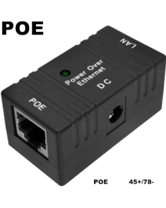 GEMBIRD POE-INJ-4810 48V/1A 130W, 100mbps passive POE injector - 43110-1