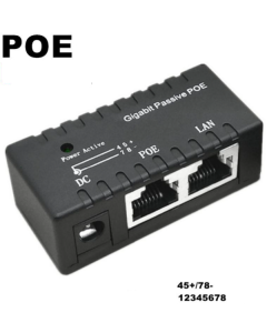 GEMBIRD POE-INJ-4811 48V/1A 130W, 1000mbps Passive POE injector