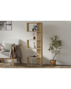 HANAH HOME Polica za knjige Nebu, svetlobraon - 495SSE1121