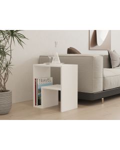 HANAH HOME Pomoćni stočić Yepa, bela - 495SSE1127