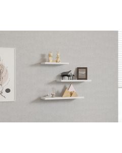 HANAH HOME Zidna polica Leila, bela - 495SSE1139
