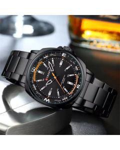 Muški ručni sat Curren 8455 black - MOMENT1919