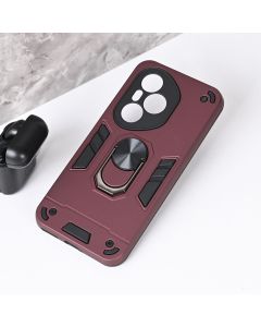 Maska za Honor 400 Pro Hard Ring bordo - 222889