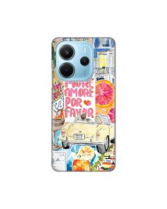 Maska za Xiaomi Redmi Note 14 4G (SRB) More Amore Silikonska Print