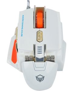 MEETION M975 GEJMERSKI USB ŽIČNI Miš 2600 dpi, BELI