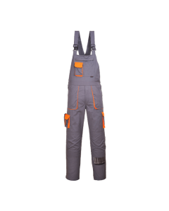 MONSUN Radne pantalone tr Contrast, siva/narandžasta - 54858L