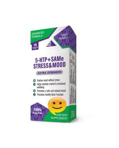 5-HTP + SAMe Stress & Mood, 15 kapsula - 2569-1
