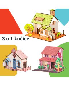 3 u 1 slagalice kućice - 242-1-1-1