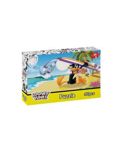 WARNER BROS Puzzle -Looney Tunes Dan na plaži (LTC02413) - 30 delova - 50094-LTC02413