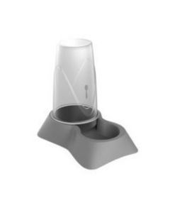 PETMAX Dispanzer Stella 1.5l sivi 18x26x25,5 cm - 50154