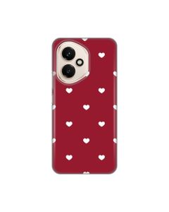 Maska za Honor 400 Burgundy Hearts Silikonska Print Skin