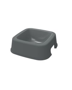 PETMAX Činija Doggo 1,5l siva 27x27x8 cm - 50218