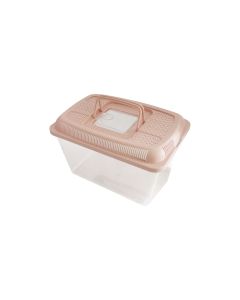 PETMAX Terra box  M 23,8x17x16 cm roze - 50243