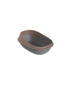 PETMAX Toalet za mačke otvoreni moka 59x39x23 cm - 50306
