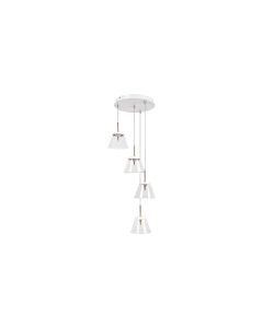 RABALUX Aviana LED 24W luster bela bronza LED 4000K - 5032