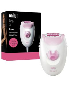 BRAUN Depilator SE3-000 pink box