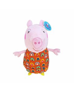 PEPPA PIG Plišana igračka Pepa Prase u šarenoj haljini 50 cm