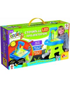 LISCIANI Edukativni stočić sa led projetorom Carotina SR - 50649