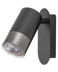 Rabalux Zidna lampa Zircon GU10 1X MAX 5W mat crno (5069) - 5069