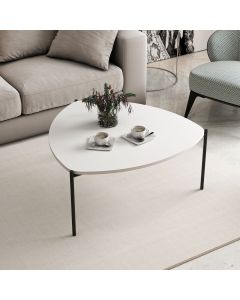 HANAH HOME Klub sto Lenny, bela/crna - 506MNR1217