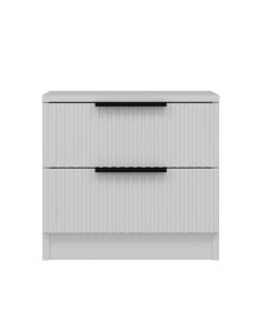 HANAH HOME Noćni ormarić Kale Plus - 7910, bela - 506MNR1505