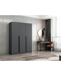 HANAH HOME Ormar Kale 2287, antracit - 506MNR2287