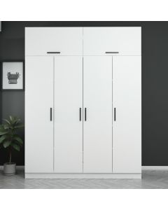 HANAH HOME Ormar Kale 3084, bela