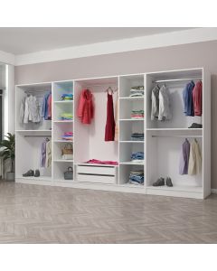 HANAH HOME Ormar Kale 4933, bela