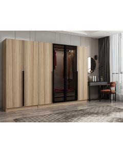 HANAH HOME Ormar Kale Plus 7820, krem/crna