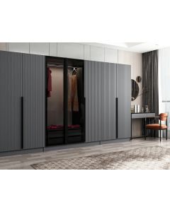 HANAH HOME Ormar Kale Plus 7806, siva